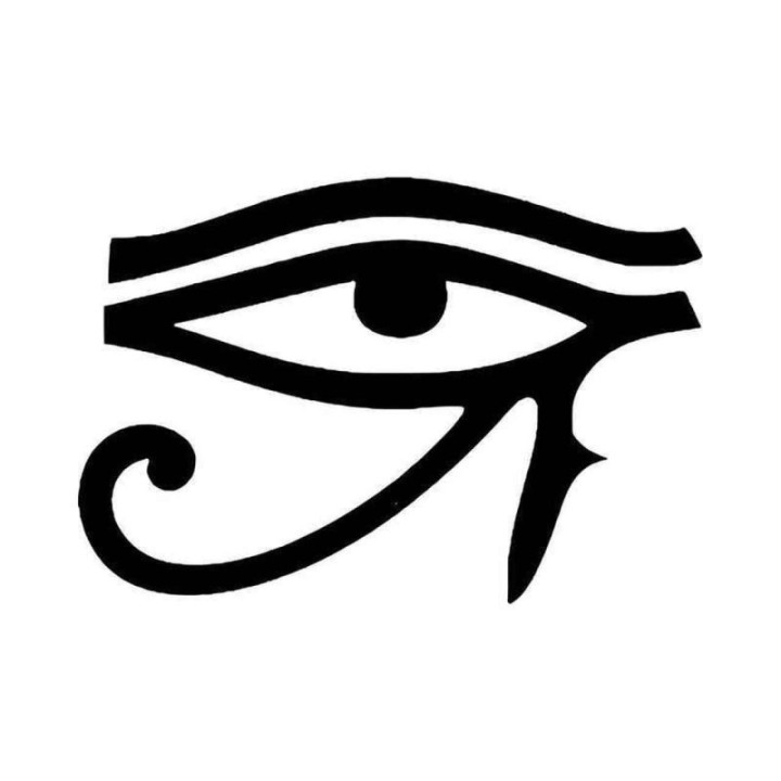 Eye of Horus Stickers – Ancient Egyptian Symbol Decals (2-Pack)