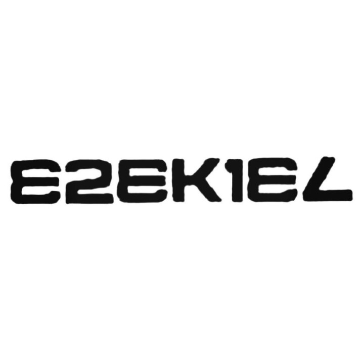 Buy Ezekiel Text Decal Sticker Online