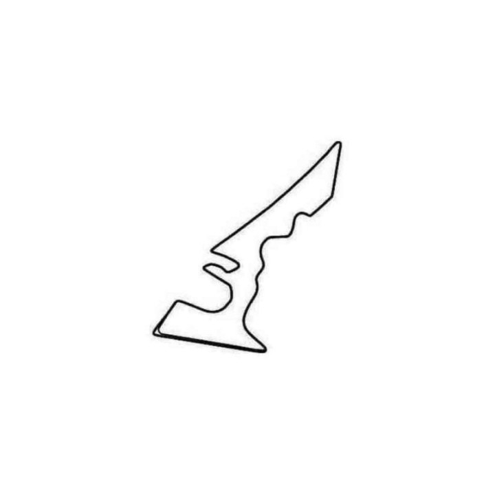 Buy F1 Track Circuit Of The Americas Decal Sticker Online