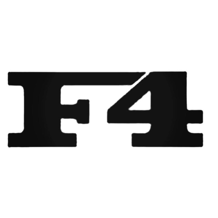 Buy F4 Decal Sticker Online