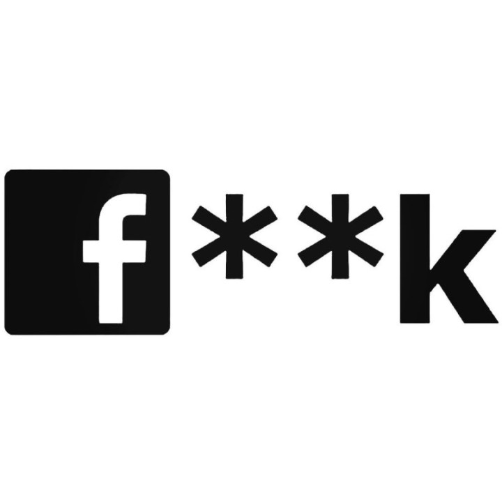 Buy Facebook Fk Jdm Car Decal Sticker Online