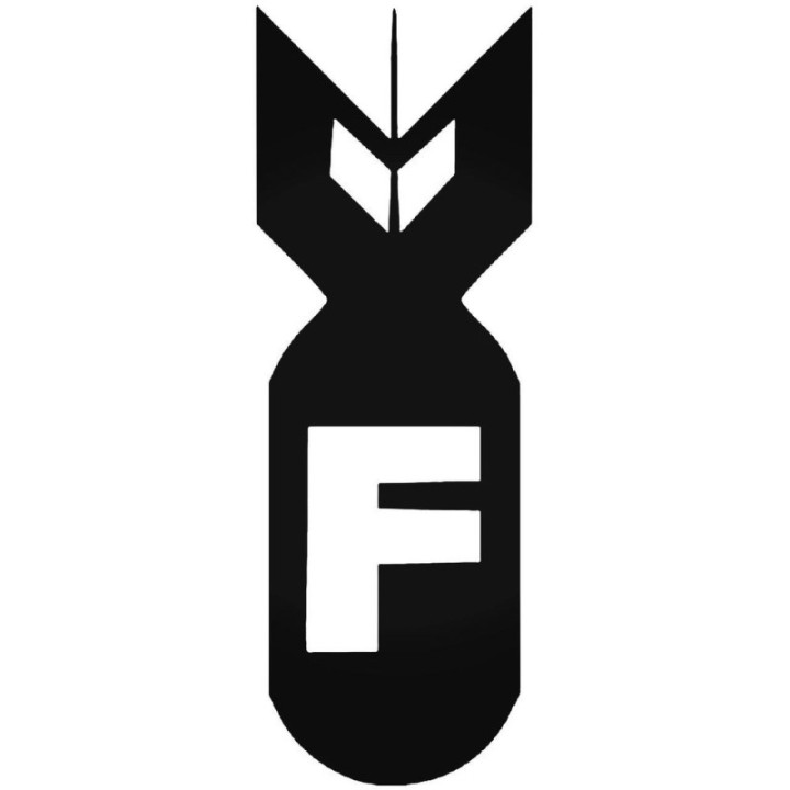 Buy F Bomb 531 Sticker Online