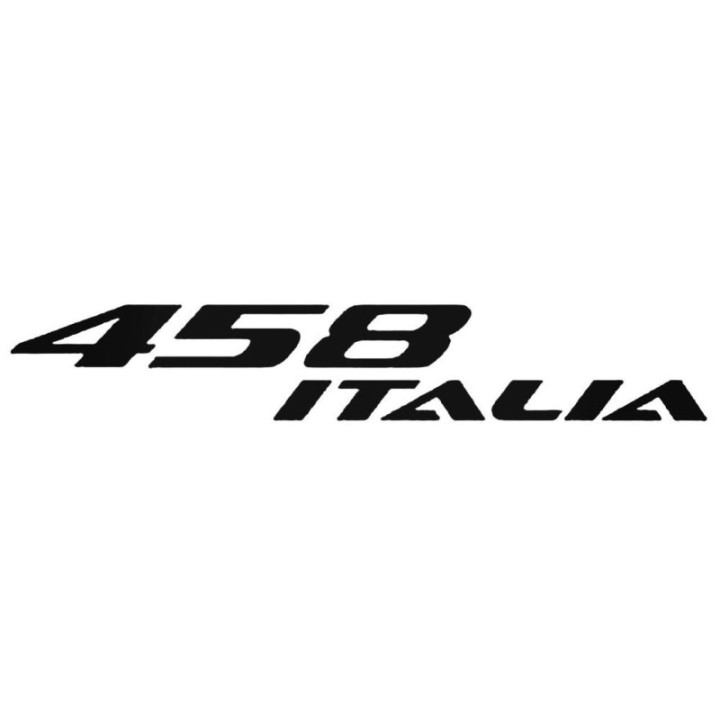Buy Ferrari 458 Italia Decal Sticker Online