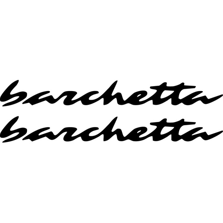 Fiat Barchetta Stickers – Italian Roadster Decals (2-Pack)