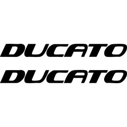 Fiat Ducato Stickers – X250 X290 Campervan Van Decals (2-Pack)