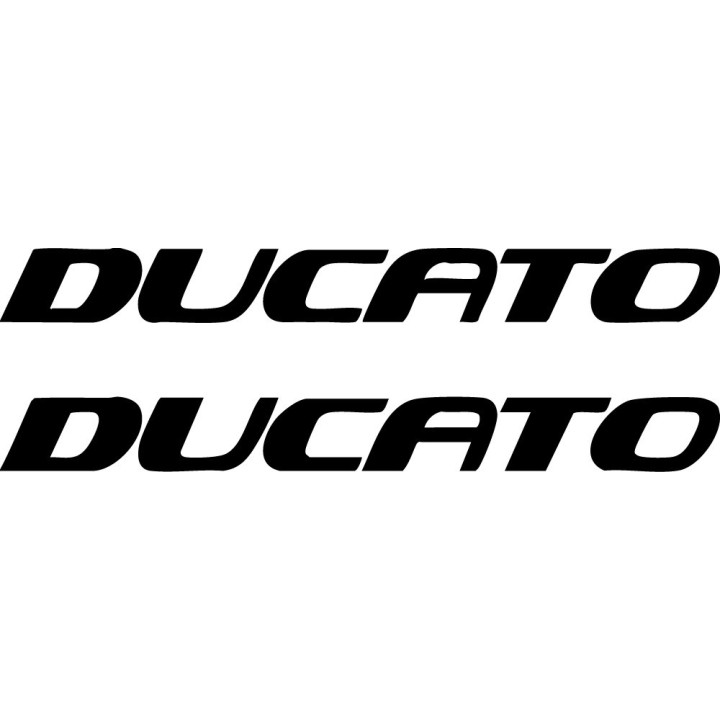Fiat Ducato Stickers – X250 X290 Campervan Van Decals (2-Pack)