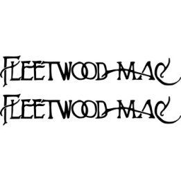 Fleetwood Mac Stickers – Rumours Classic Rock Decals (2-Pack)