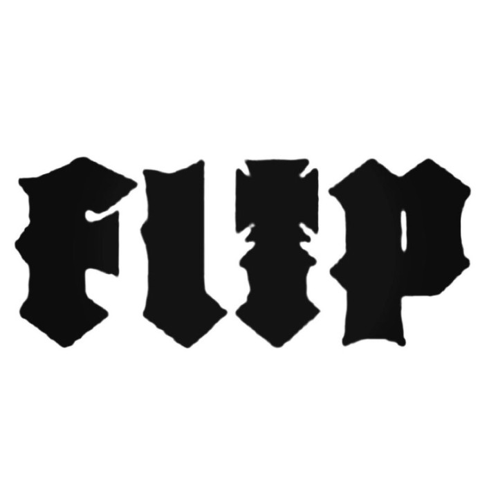 Flip Skateboards Stickers – Skate Logo Decals (2-Pack)
