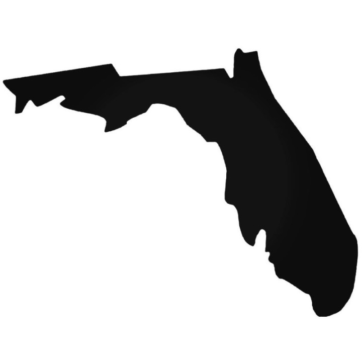 Buy Florida Home State Decal Sticker Online