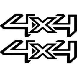 Ford 4x4 Stickers – Ranger Explorer F-150 Decals (2-Pack)