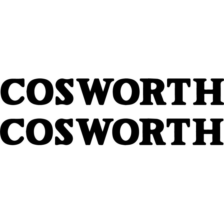 Buy Ford Cosworth Decal Sticker Online