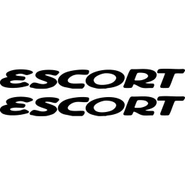Ford Escort Stickers – Mk1 Mk2 RS2000 Cosworth Rally Decals (2-Pack)