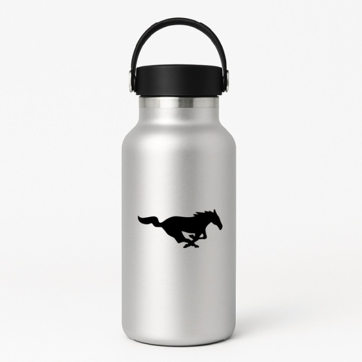 Ford Mustang Running Horse Stickers – Pony Car Emblem Decals (2-Pack)