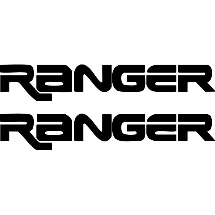 Ford Ranger Stickers – Wildtrak Raptor Pickup Truck Decals (2-Pack)