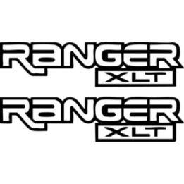 Ford Ranger XLT Stickers – T6 T7 Pickup Truck Decals (2-Pack)