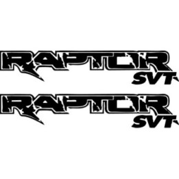 Ford Raptor SVT Stickers – F-150 Off-Road Truck Decals (2-Pack)