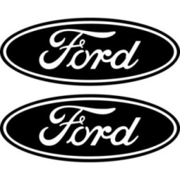 Ford Stickers - Classic Blue Oval Brand Decals (2-Pack)