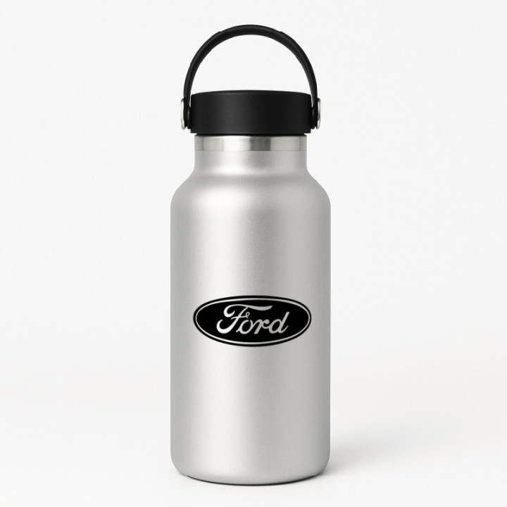 Ford Stickers - Classic Blue Oval Brand Decals (2-Pack)