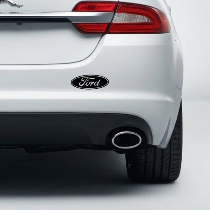 Ford Stickers - Classic Blue Oval Brand Decals (2-Pack)