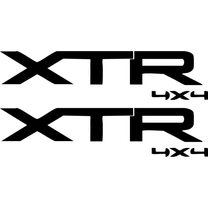 Ford XTR Stickers – F-150 Ranger Explorer Truck Vinyl Decals (2-Pack)