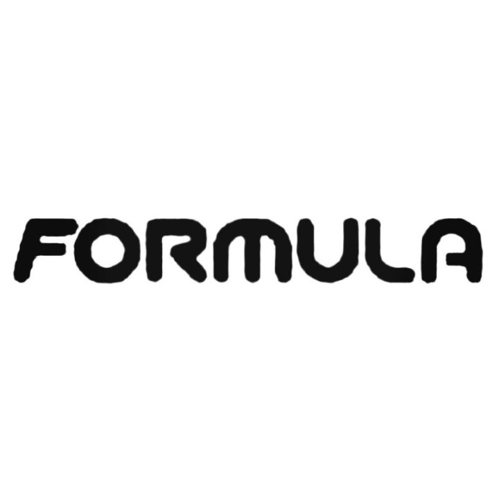 Buy Formula Brakes Text Decal Sticker Online
