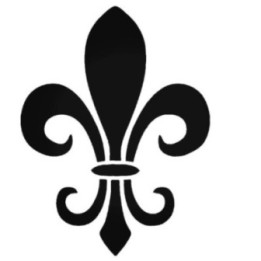 Buy French Cross Fleur De Lis 243 Decal Sticker Online