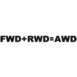 Buy Fwdrwd Awd All Wheel Drive Jdm Japanese Sticker Online