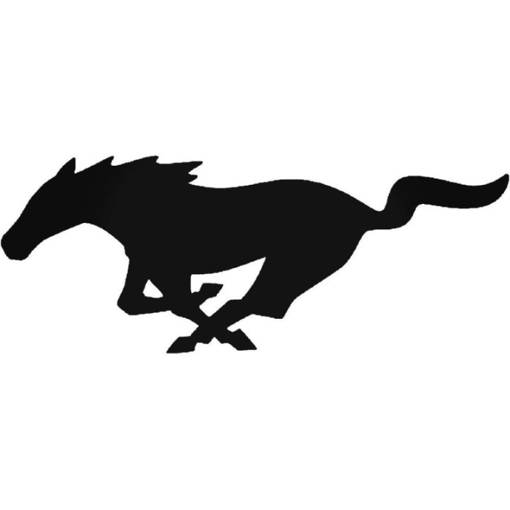 Buy Galloping Mustang Sticker Online