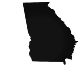 Buy Georgia Ga State Decal Sticker Online