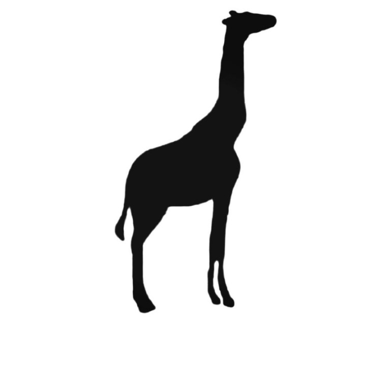 Buy Giraffe 1 Decal Sticker Online