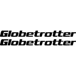 Globetrotter Camper Stickers – RV Caravan Travel Decals (2-Pack)