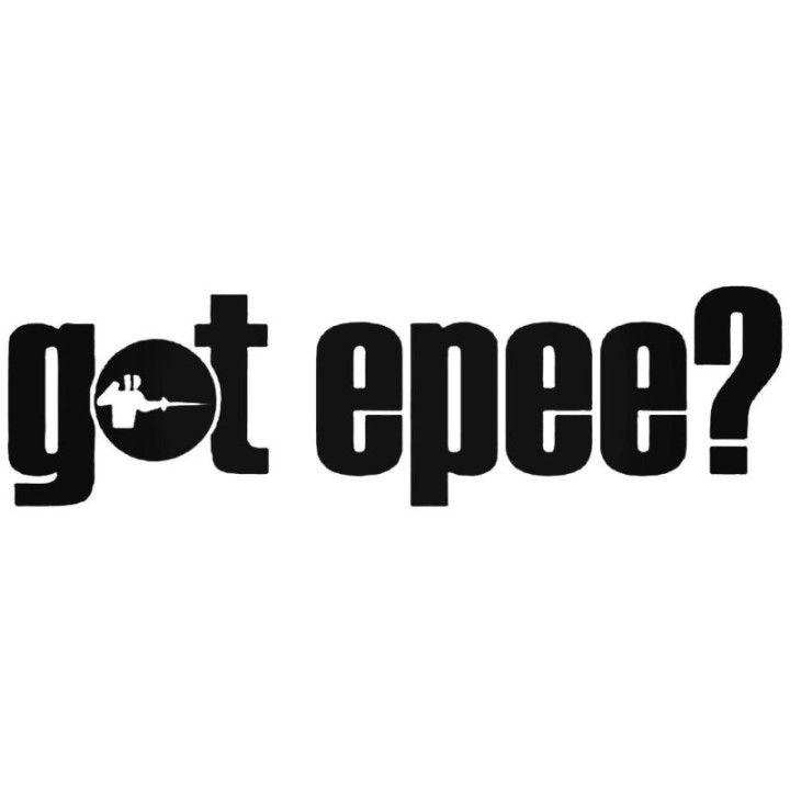 Buy Got Epee Decal Sticker Online