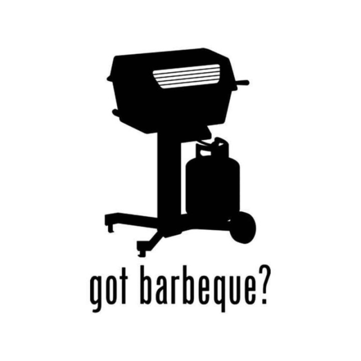Got Barbeque? BBQ Stickers – Grill Master Decals (2-Pack)