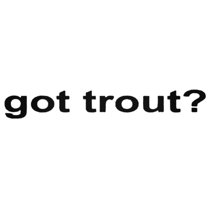Buy Got Trout Decal Sticker Online