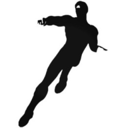 Green Lantern Stickers – DC Comics Silhouette Decals (2-Pack)
