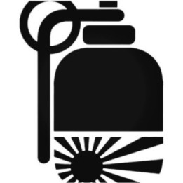 Buy Grenade Rising Sun Bomb Jdm Japanese 1 Sticker Online