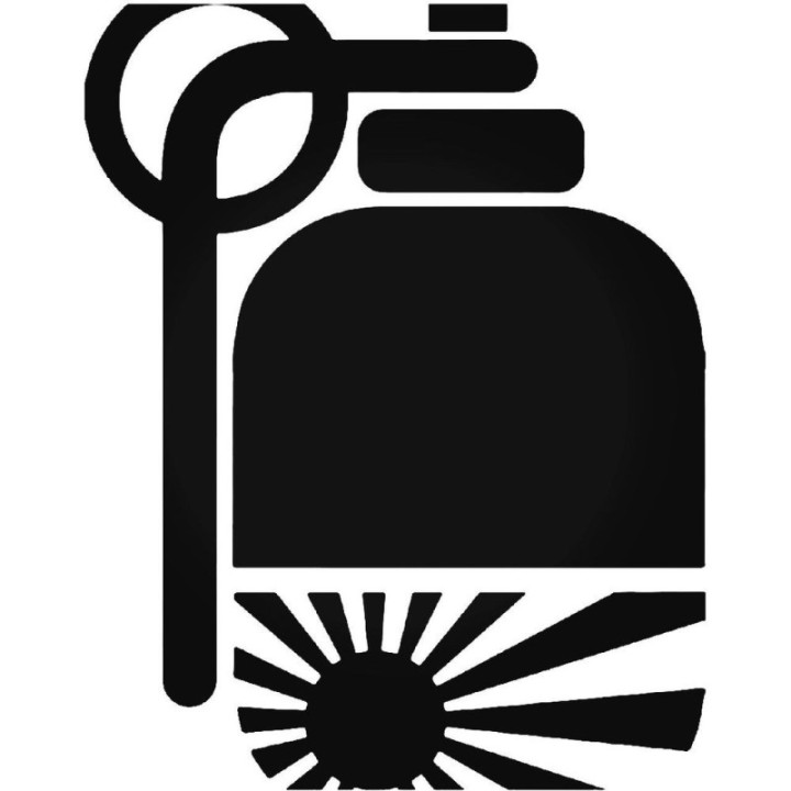 Buy Grenade Rising Sun Bomb Jdm Japanese 1 Sticker Online