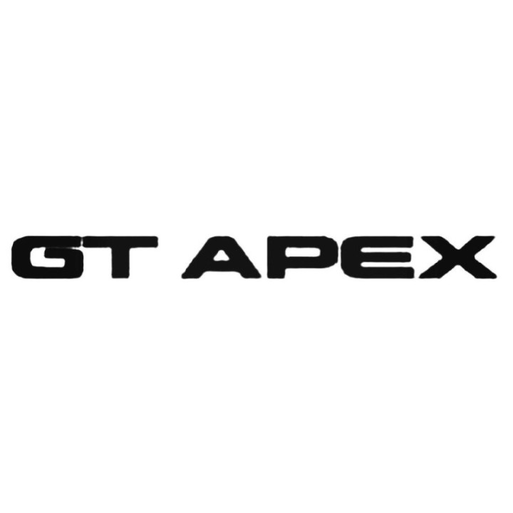 Buy Gt Apex Decal Sticker Online