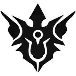Hades Symbol Stickers – Greek Mythology Decals (2-Pack)