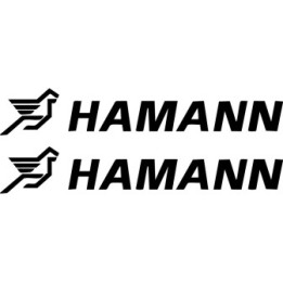 Hamann Motorsport Stickers – BMW Tuning Performance Vinyl Decals (2-Pack)