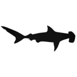 Hammerhead Shark Stickers – Ocean Wildlife Decals (2-Pack)