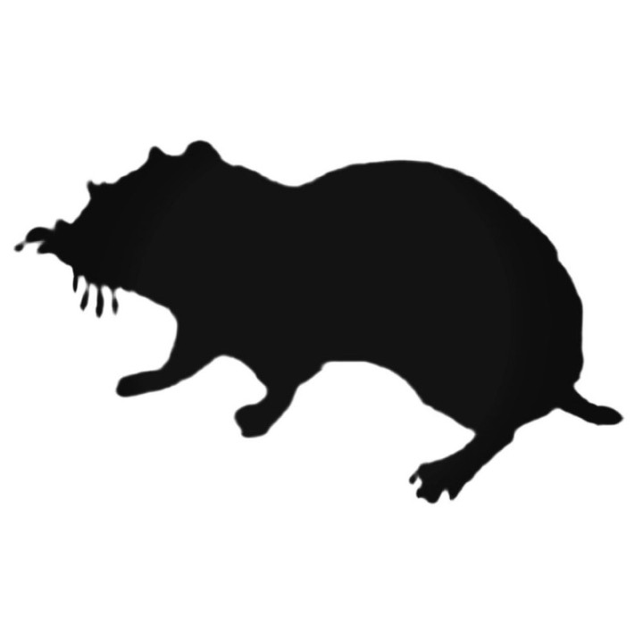 Buy Hamster With Whiskers Decal Sticker Online