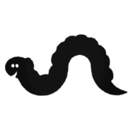 Happy Eel Stickers – Sea Life Ocean Decals (2-Pack)