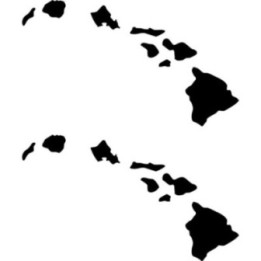 Hawaii Stickers – Aloha State Surf Beach Travel Vinyl Decals (2-Pack)