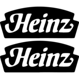 Heinz Tomato Ketchup Stickers – Iconic Food Label Vinyl Decals (2-Pack)