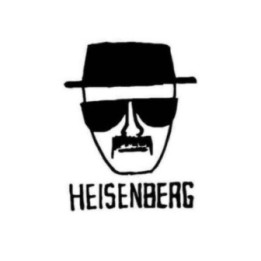 Heisenberg Stickers – Breaking Bad Walter White (2-Pack)