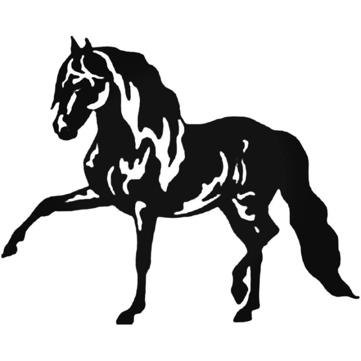 Horse Stickers – Prancing Stallion Decals (2-Pack)