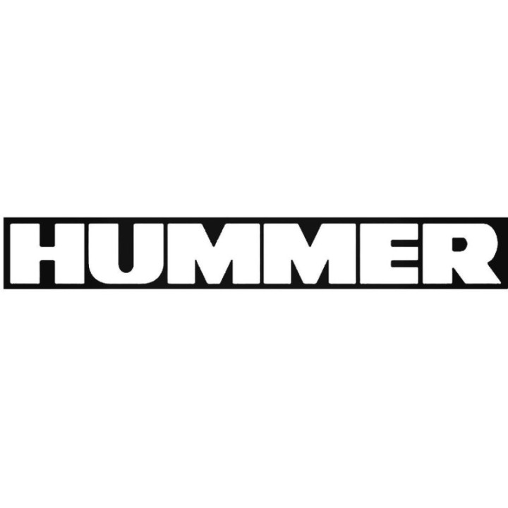 Buy Hummer Windshield Banner Vinyl Decal Sticker Online