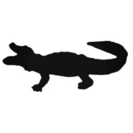 Buy Hungry Alligator Decal Sticker Online