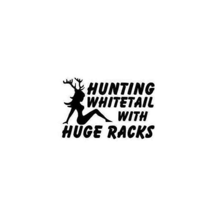 Buy Hunting Whitetail Huge Racks Decal Sticker Online